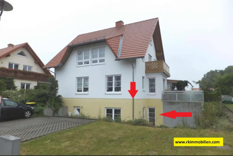 Ansicht Freiberg Souterrainwohnung sch�ne 2 Zimmer-Wohnung am Stadtrand von Freiberg