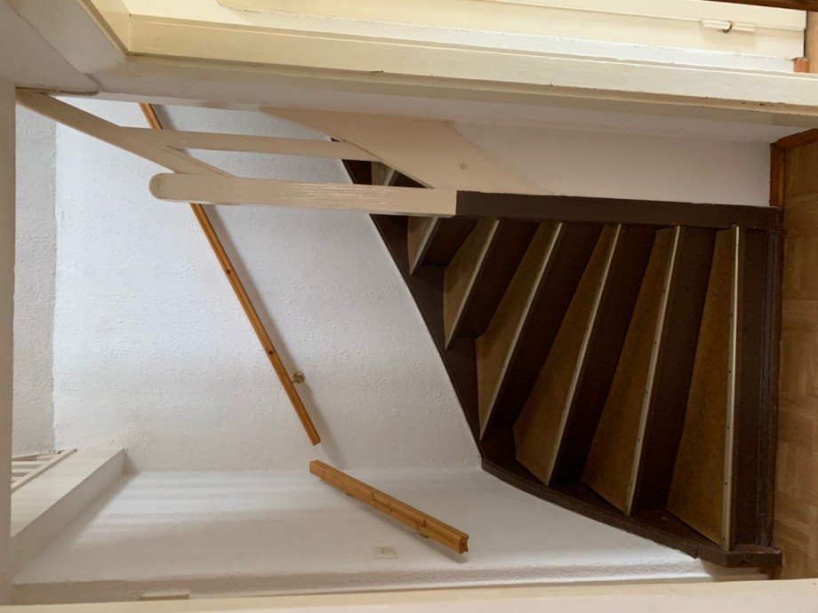 Treppe ins DG Einfamilienhaus Obersch�na