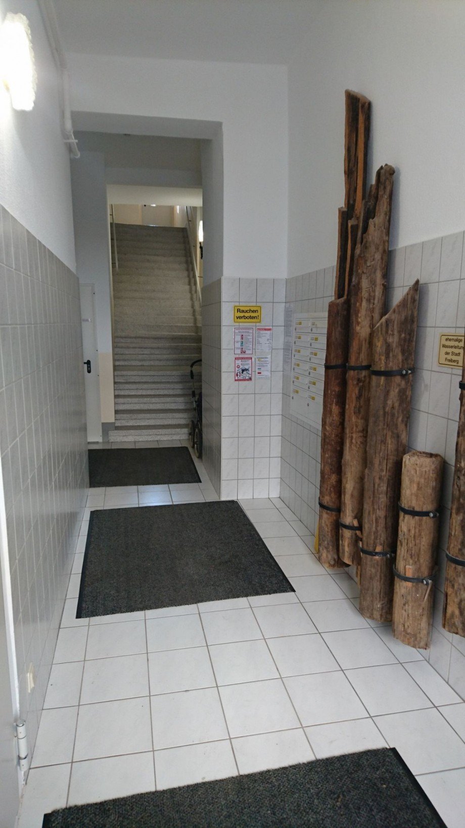 Hauseingang Dachgeschosswohnung Freiberg